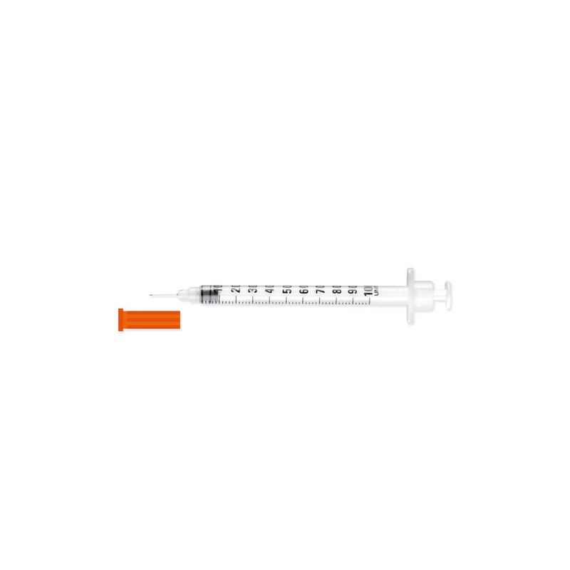Siringa x insulina con ago fisso1ML100PZ