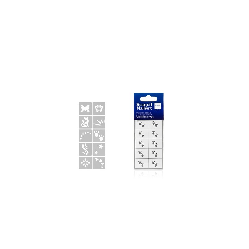 Decorazioni Kit stencil disegni assorti